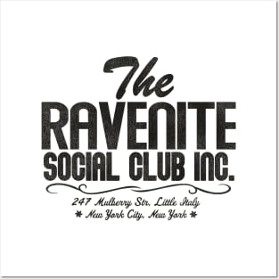 The Ravenite Social Club // Gotti Mafia NYC Posters and Art